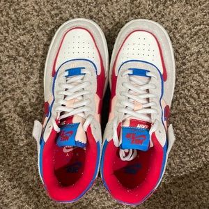 Nike Air Force 1, lightly worn, women’s size 7